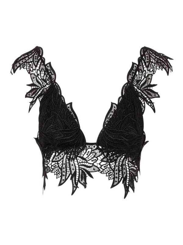 Alberta Ferretti Top - Noir