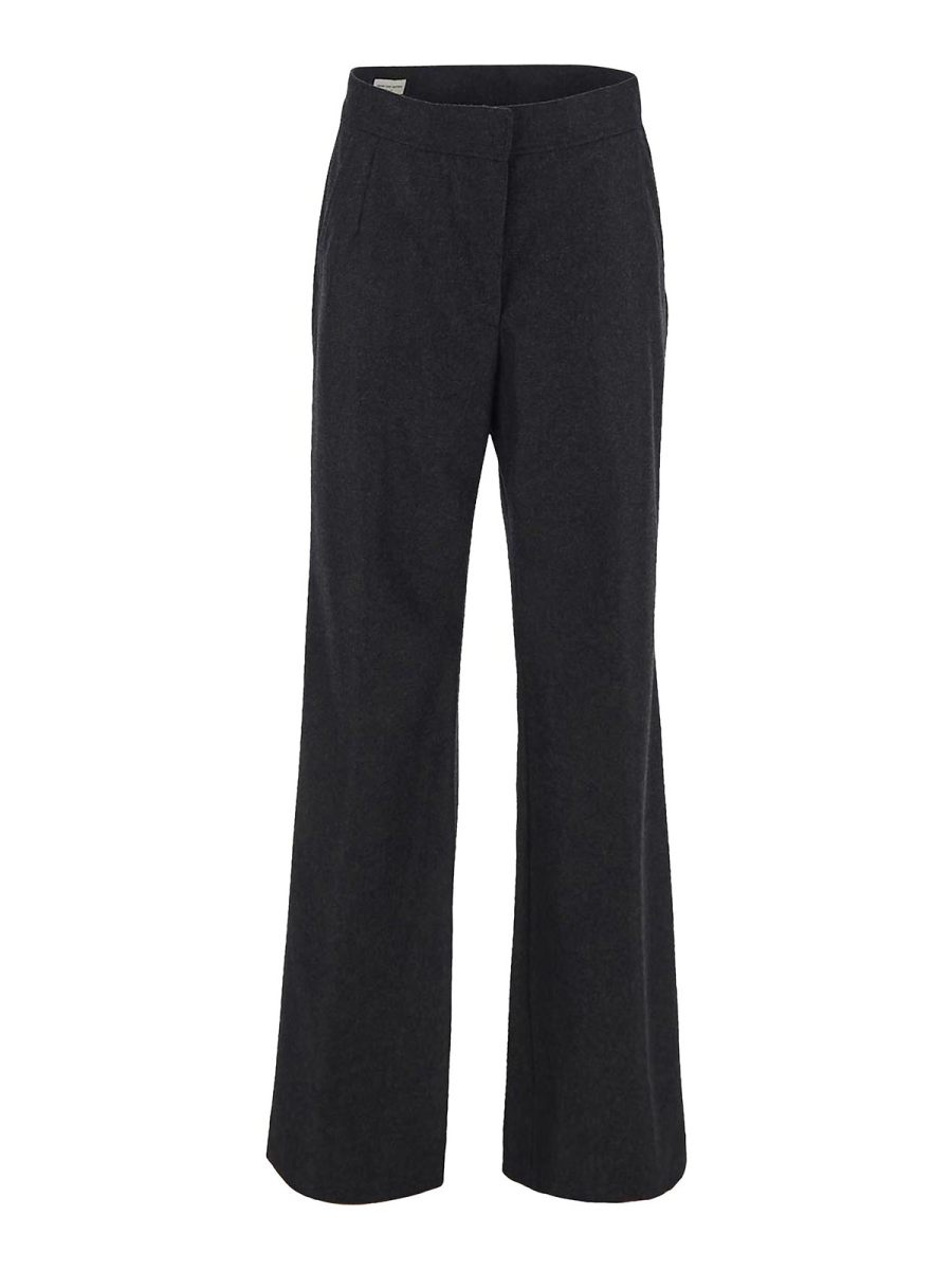 Dries Van Noten Pantalons Décontractés - Gris
