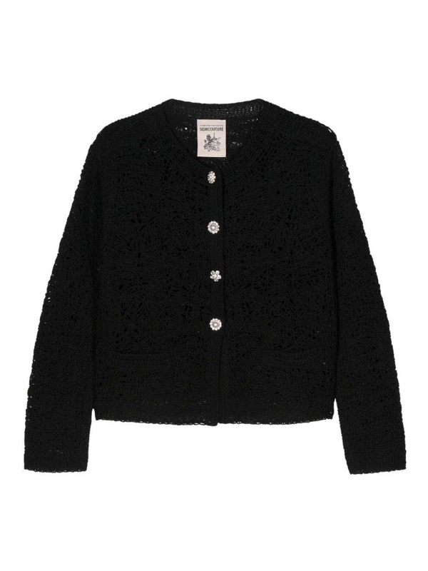 Semicouture Cardigan - Noir