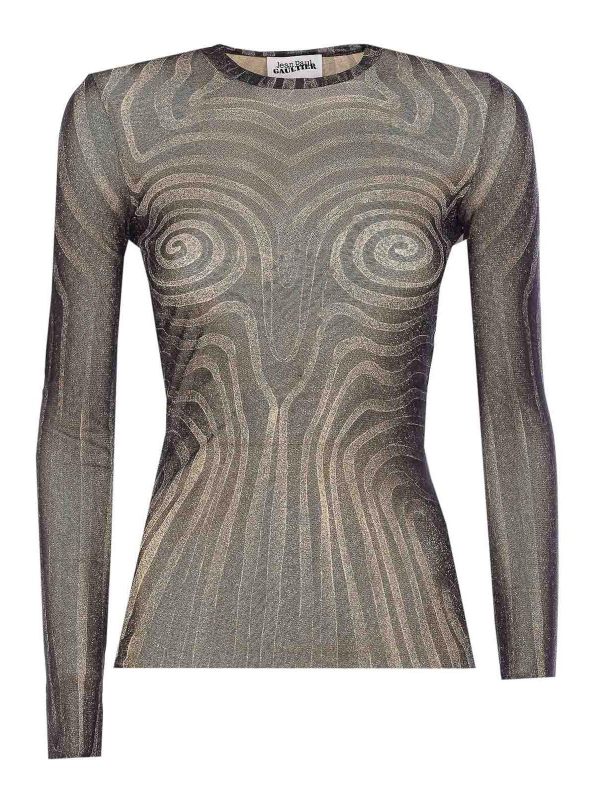 Jean Paul Gaultier Top - Noir
