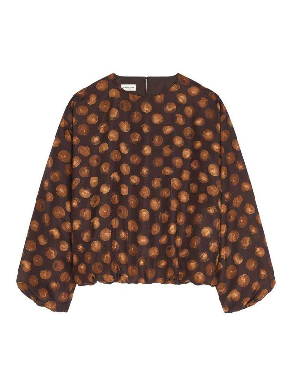 Dries Van Noten Chemise - Marron