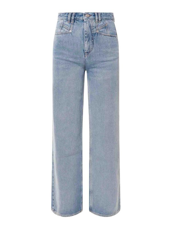 Isabel Marant Jean Bootcut - Bleu