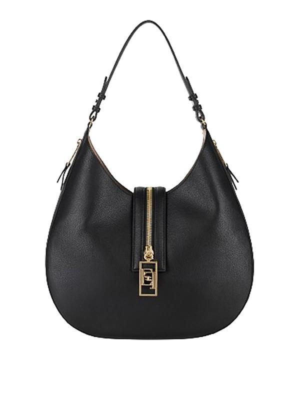 Elisabetta Franchi Sac Bandoulière - Noir