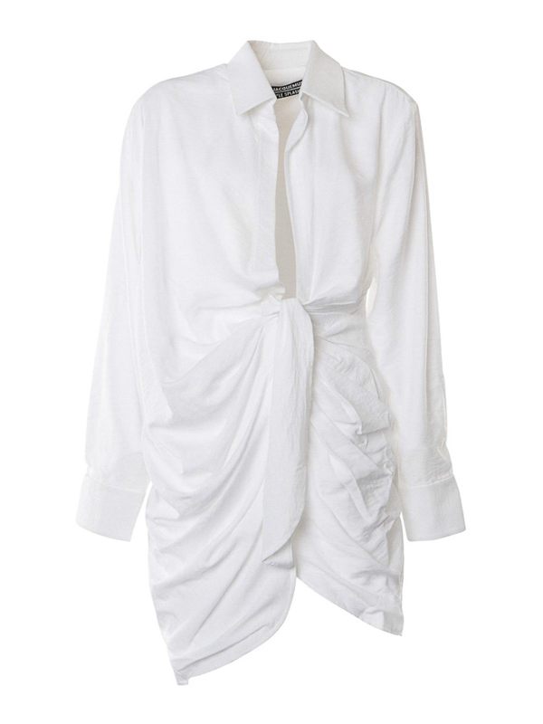 Jacquemus Robe Au Genou - Blanc