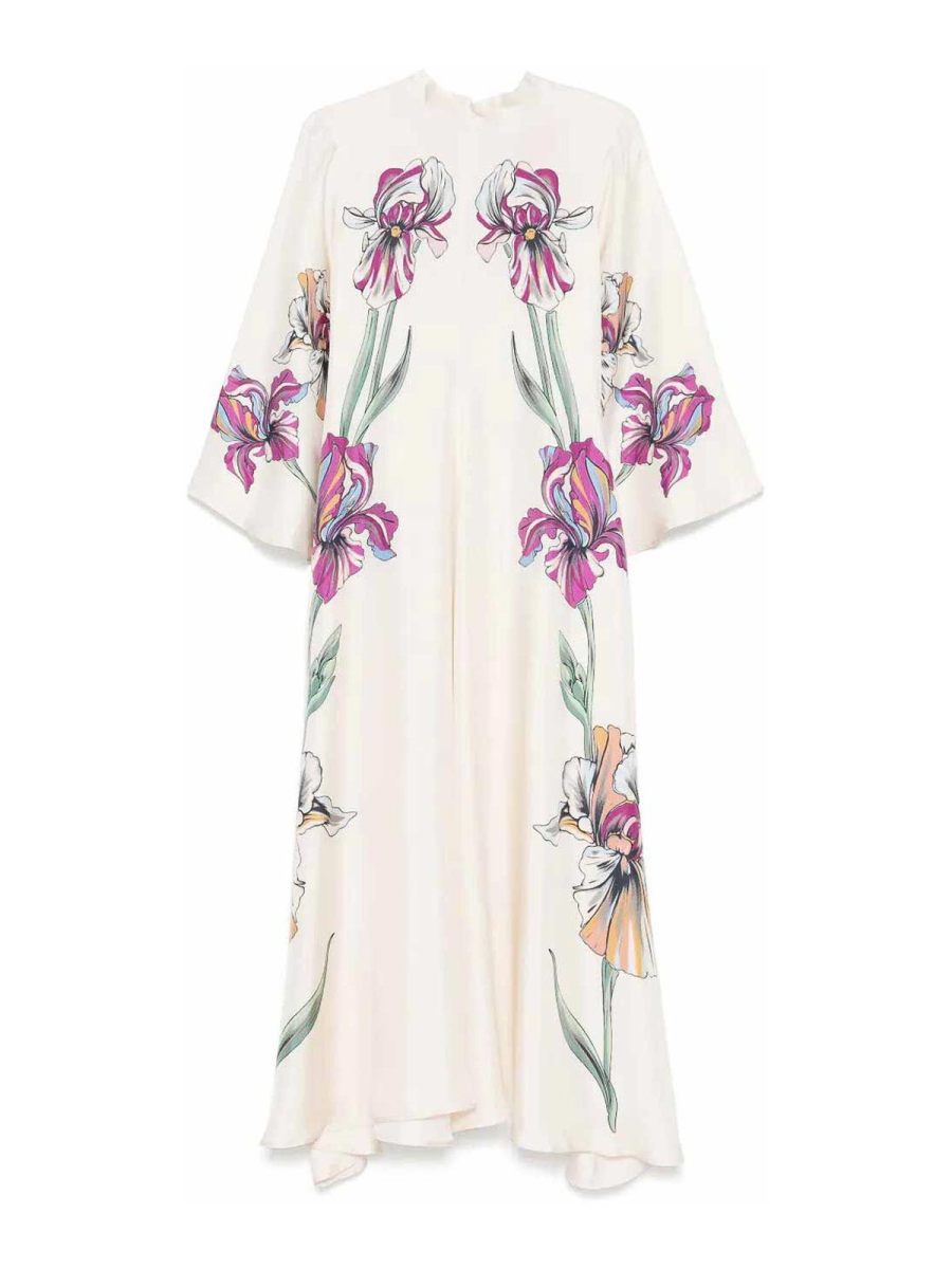La DoubleJ Robe Au Genou - Blanc