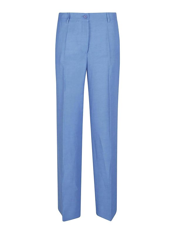 P. A.R. O.S. H. Pantalons Décontractés - Bleu