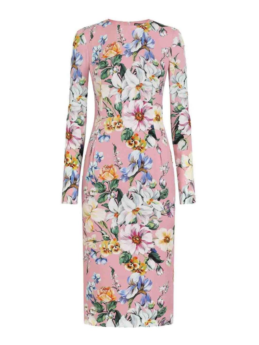 Dolce & Gabbana Maxi Robe - Rose