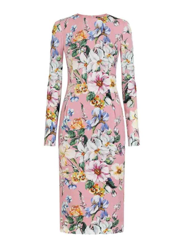 Dolce & Gabbana Maxi Robe - Rose