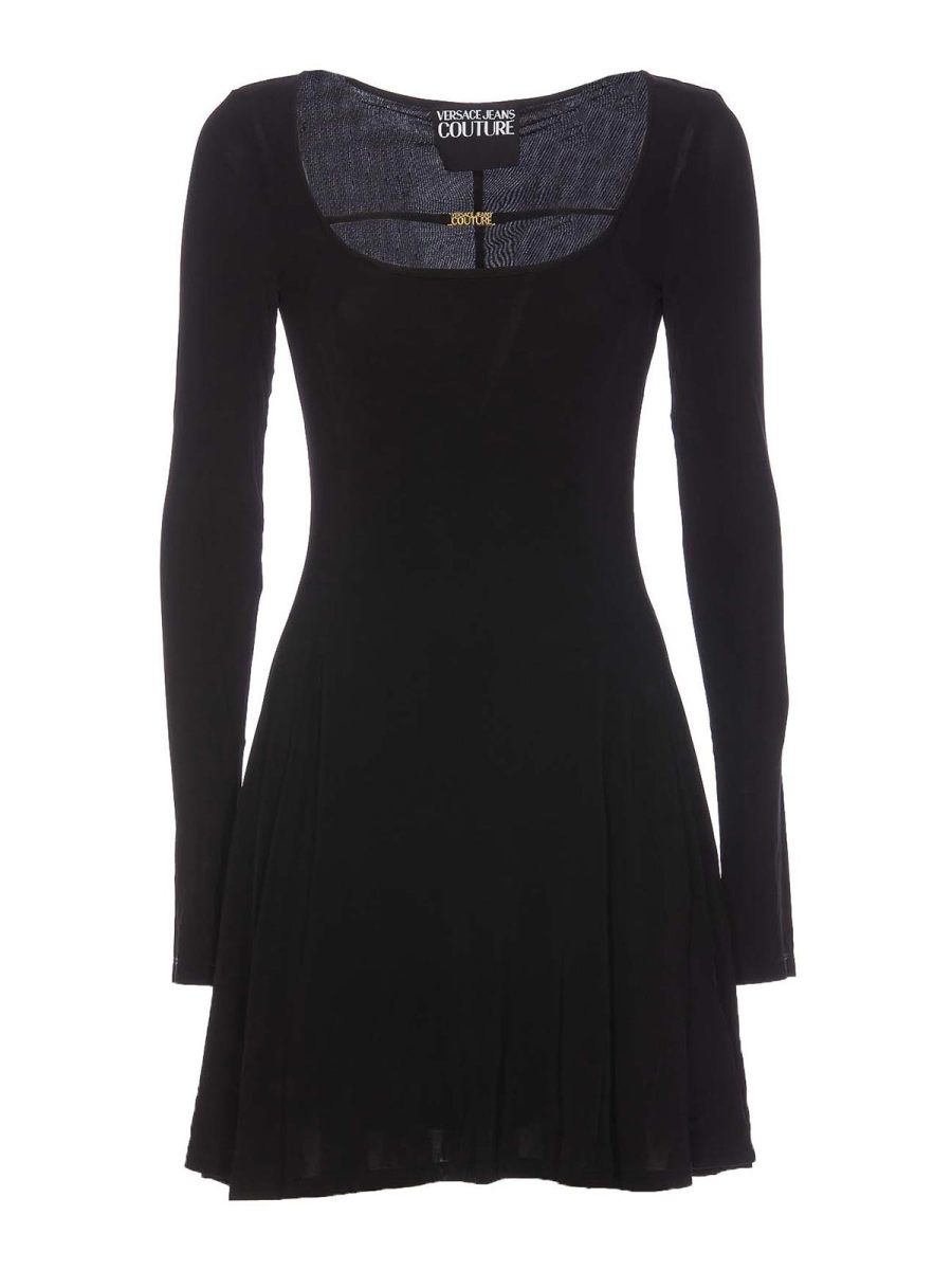 Versace Jeans Couture Robe Courte - Noir