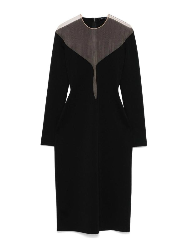 Mugler Maxi Robe - Noir