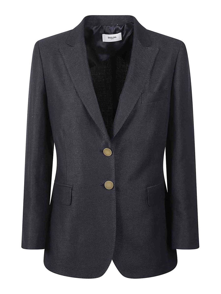 Saulina Veste Casual - Bleu