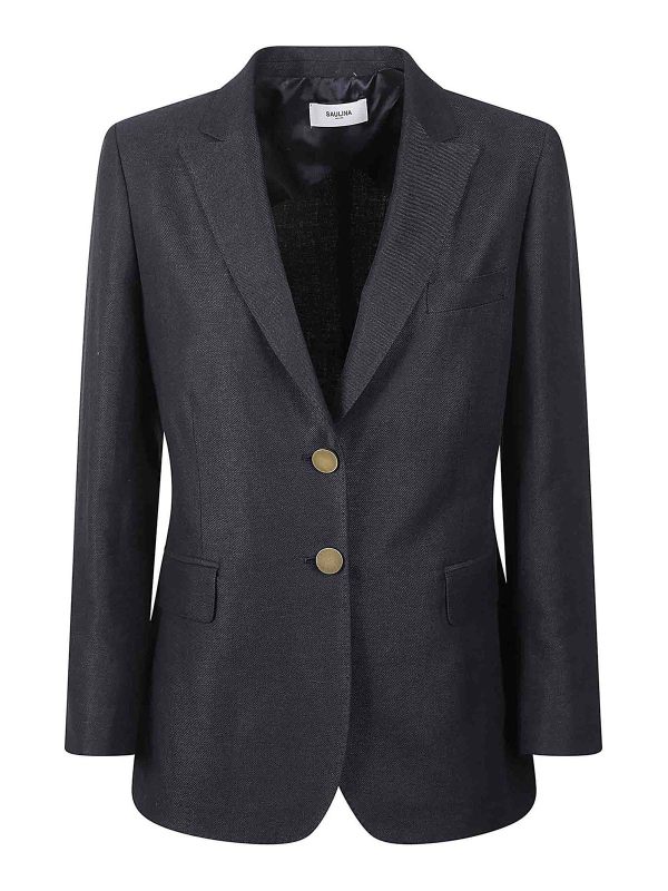 Saulina Veste Casual - Bleu