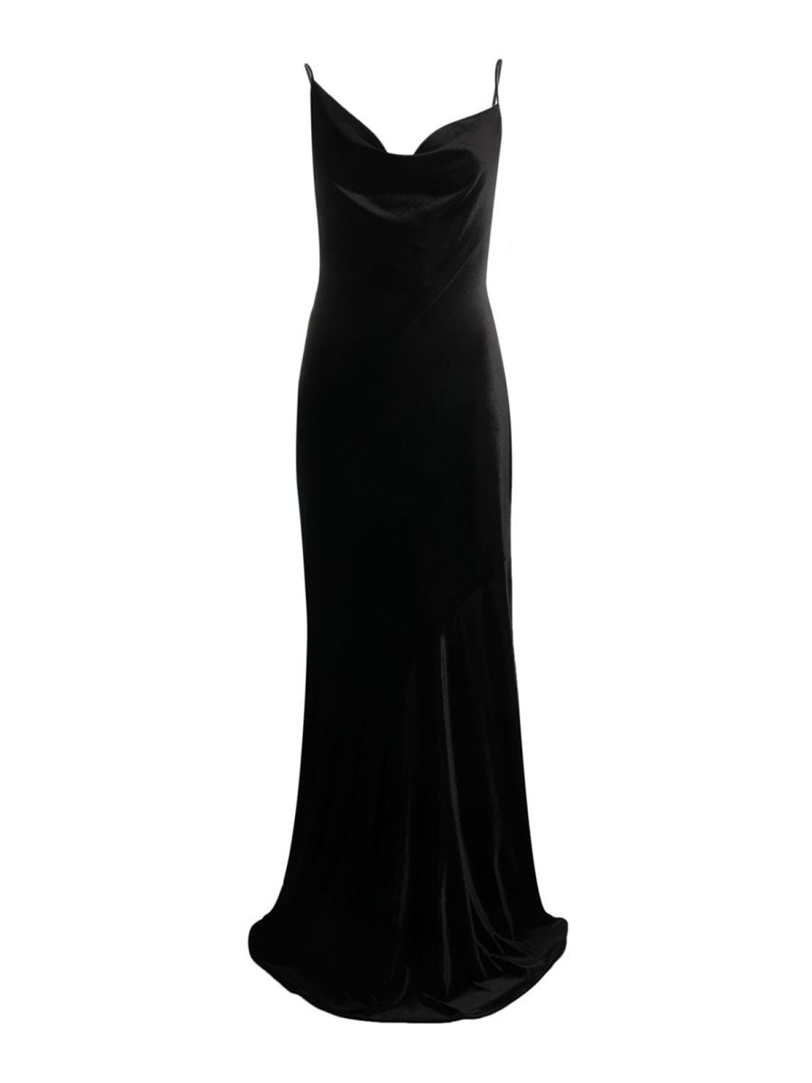 Philosophy di Lorenzo Serafini Maxi Robe - Noir