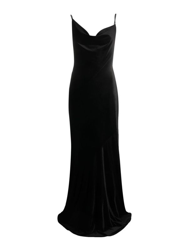 Philosophy di Lorenzo Serafini Maxi Robe - Noir