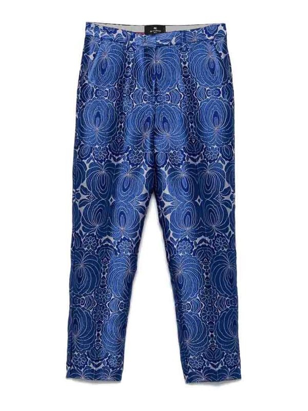 Etro Pantalons Décontractés - Bleu