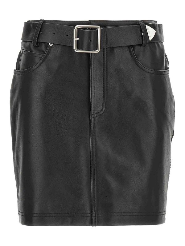 Pinko Jupe Midi - Noir