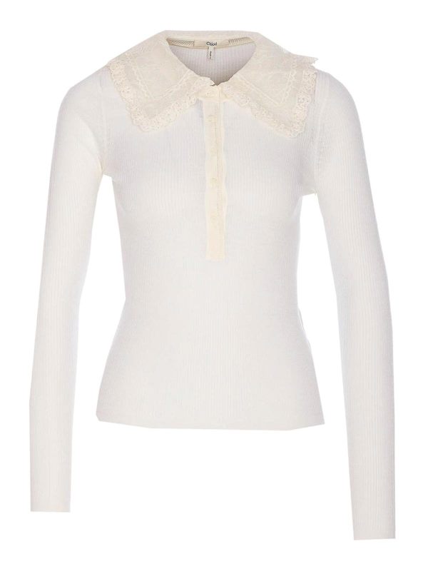 Chloe' Top - Blanc