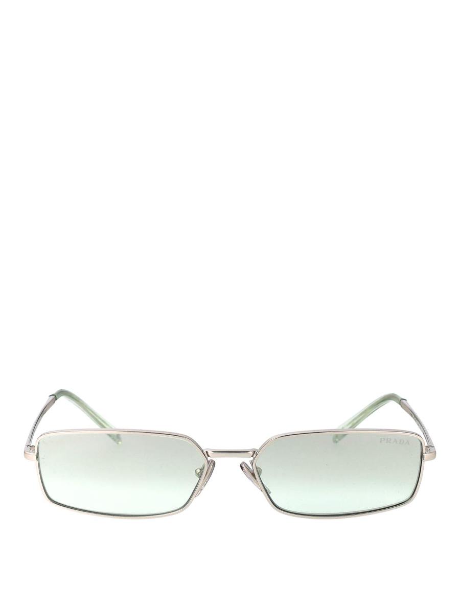 Prada Lunettes De Soleil - Argent
