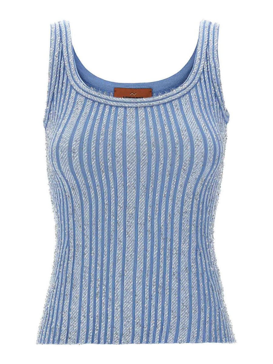 Missoni Top - Bleu Clair