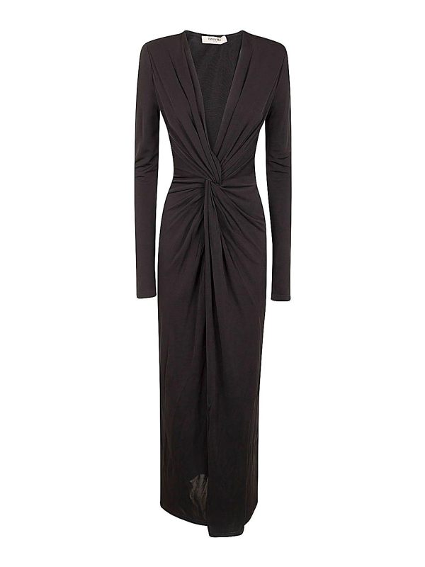 Twinset Robe De Soirée - Noir