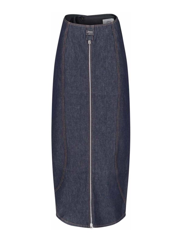 Coperni Jupe Longue - Bleu