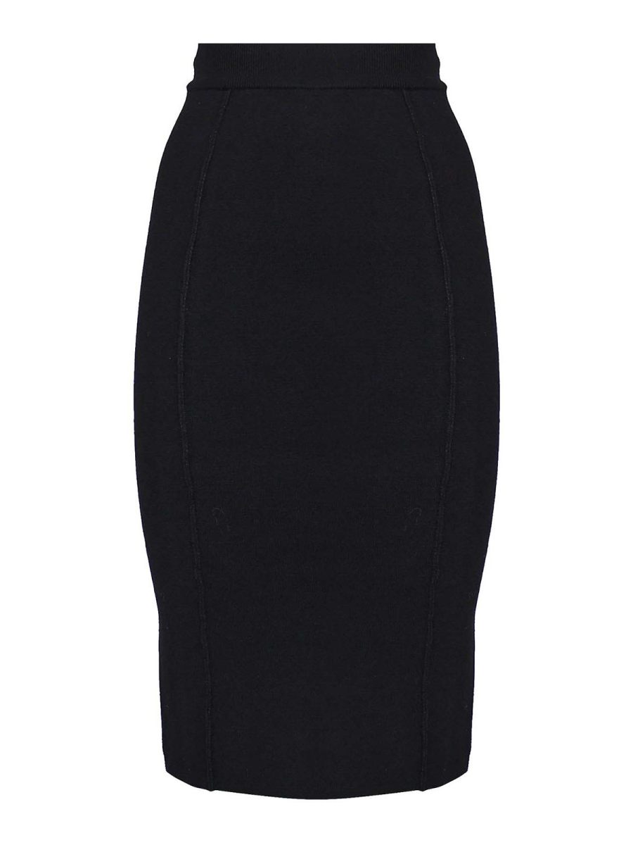 Pinko Jupe Midi - Noir