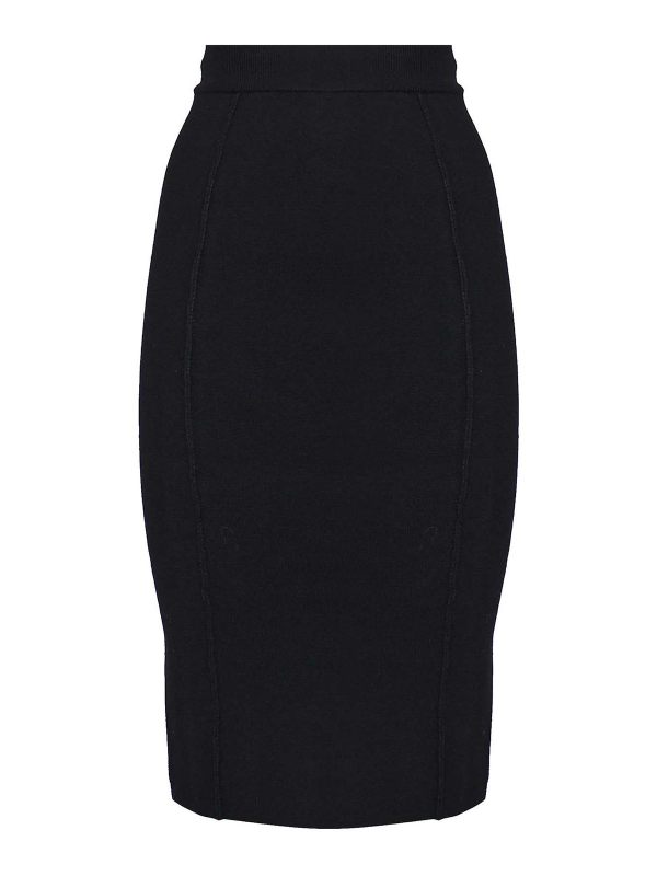 Pinko Jupe Midi - Noir