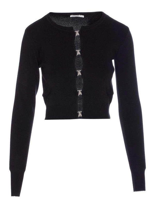 Patrizia Pepe Pull Col Rond - Noir