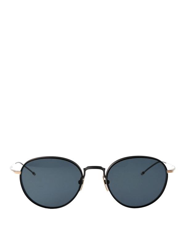 Thom Browne Lunettes De Soleil - Noir