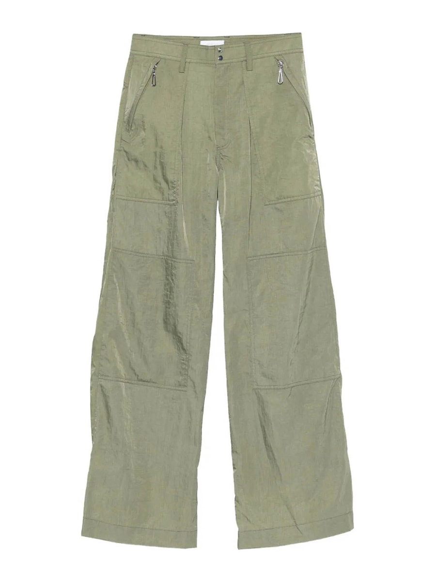 Rabanne Pantalons Décontractés - Vert