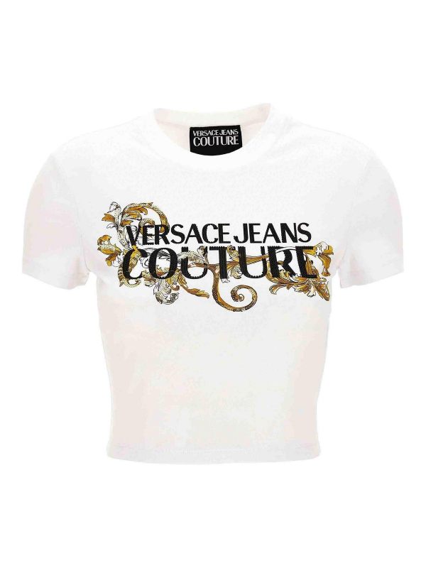 Versace Jeans Couture T-Shirt - Or Blanc