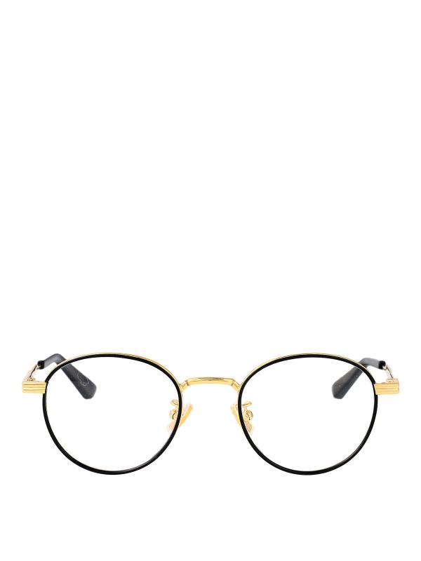 Bottega Veneta Lunettes De Soleil - Or