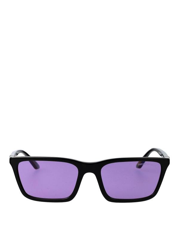 Emporio Armani Lunettes De Soleil - Noir