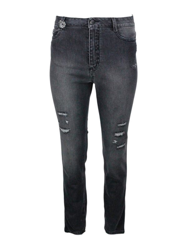 Ermanno Scervino Jean Droit - Noir