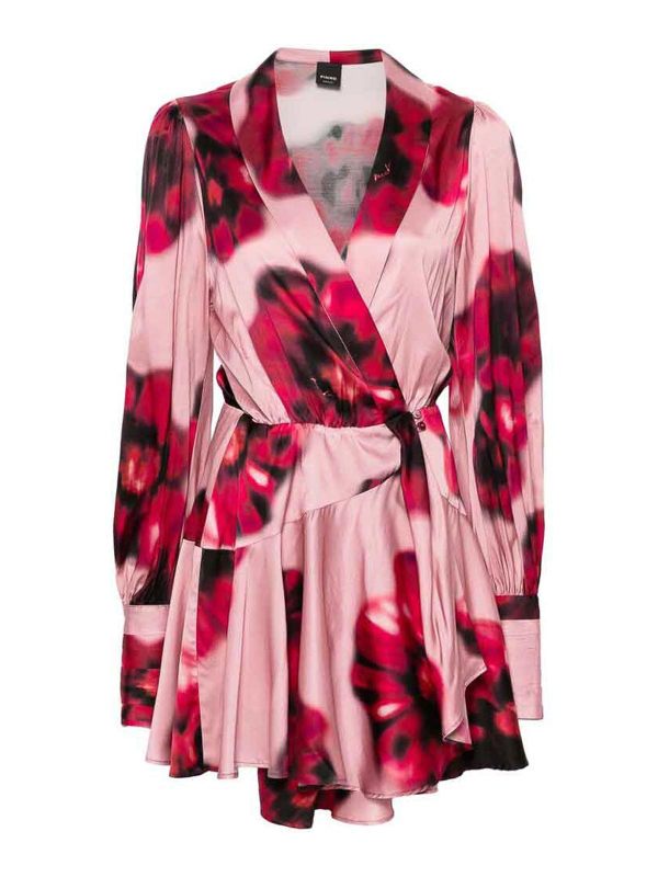 Pinko Maxi Robe - Rose