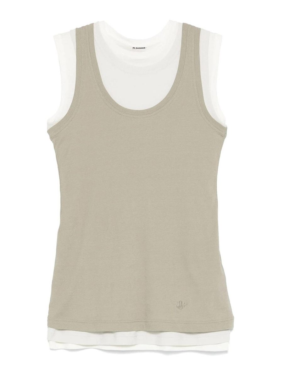 Jil Sander Top - Blanc