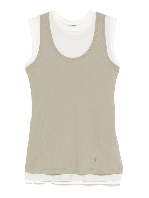 Jil Sander Top - Blanc