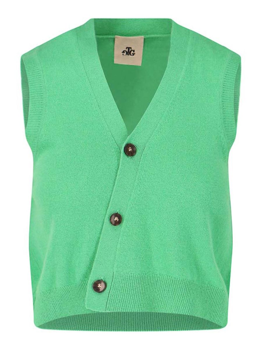 The garment Gilet - Vert