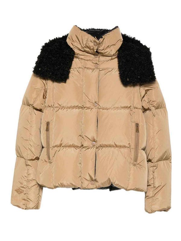 Moncler Blouson Rembourré - Beige