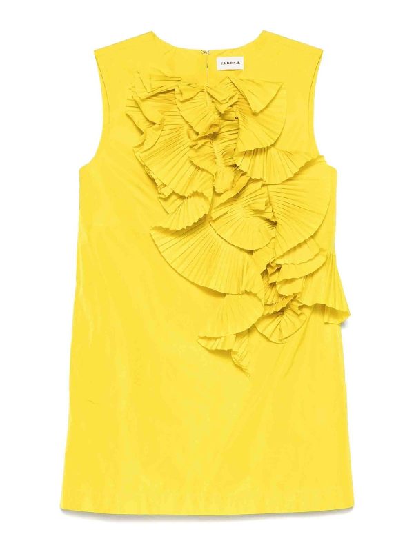 P. A.R. O.S. H. Robe Courte - Jaune