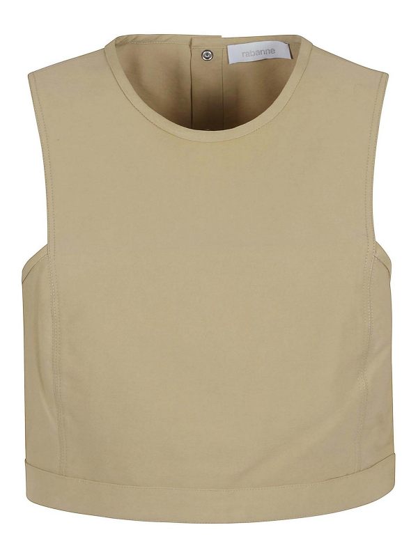 Rabanne Top - Jaune
