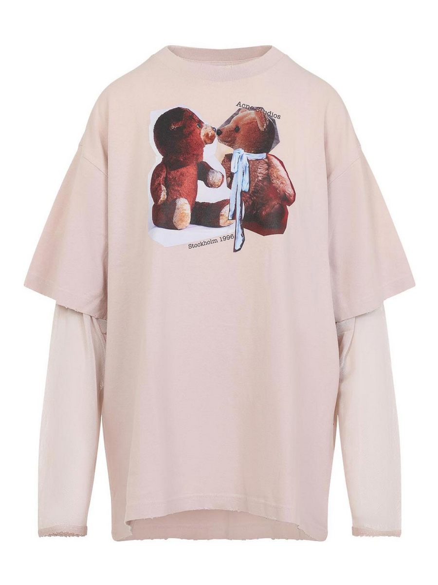 Acne Studios T-Shirt - Couleur Chair
