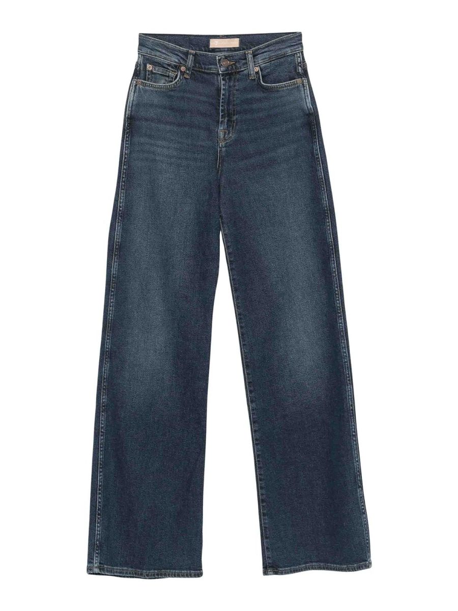 7 For All Mankind Jean Bootcut - Bleu
