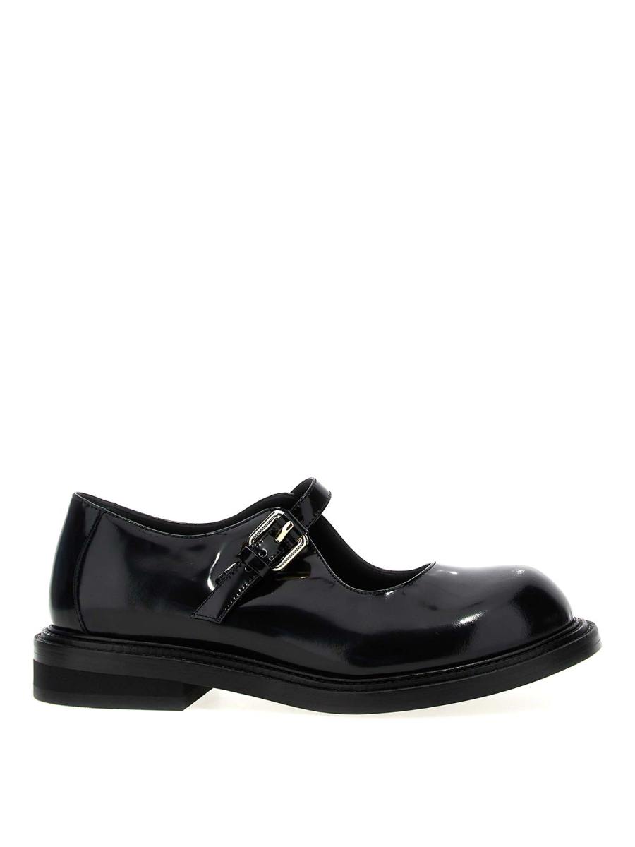 Moschino Chaussures À Lacets - Noir