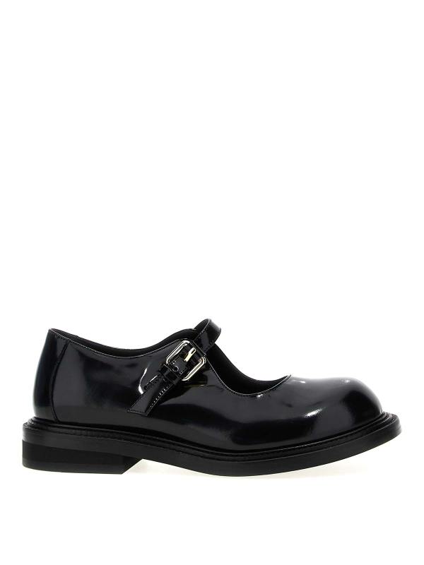 Moschino Chaussures À Lacets - Noir