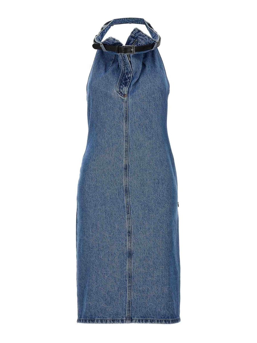Coperni Robe Au Genou - Bleu