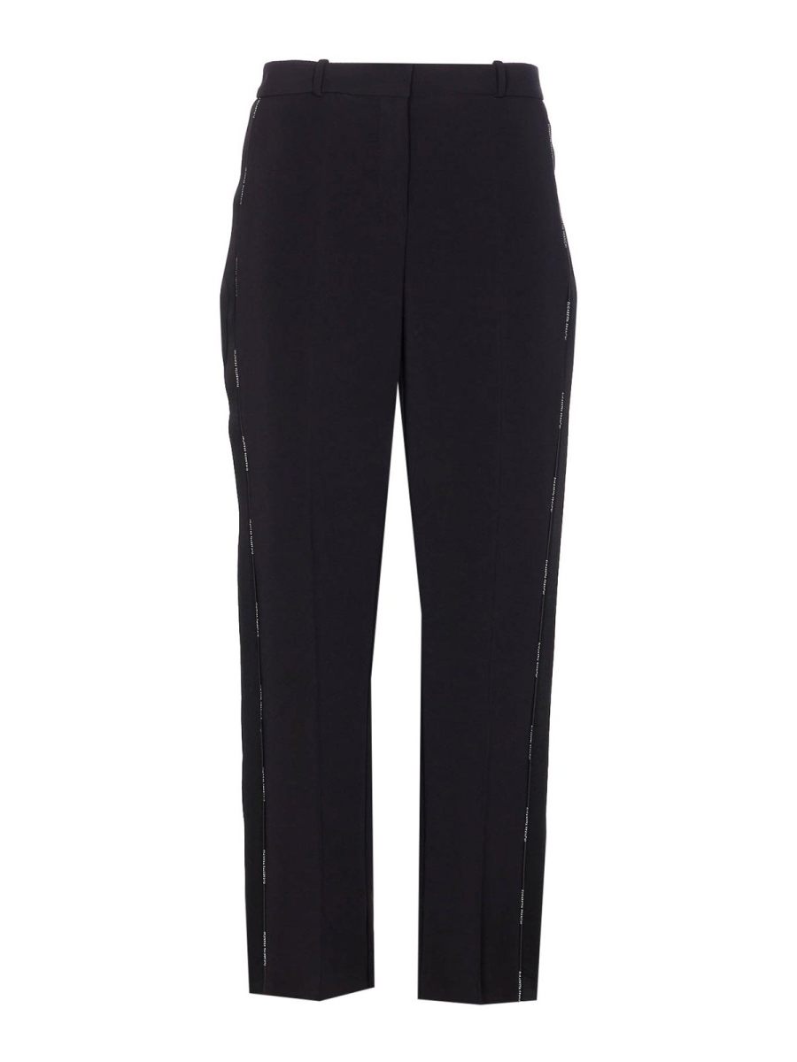 Elisabetta Franchi Pantalons Décontractés - Noir
