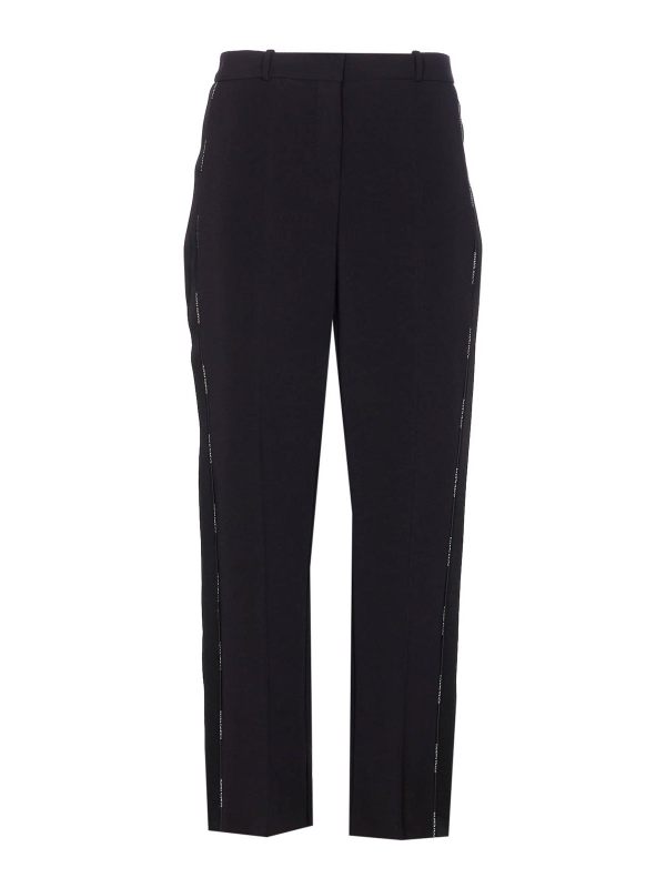 Elisabetta Franchi Pantalons Décontractés - Noir