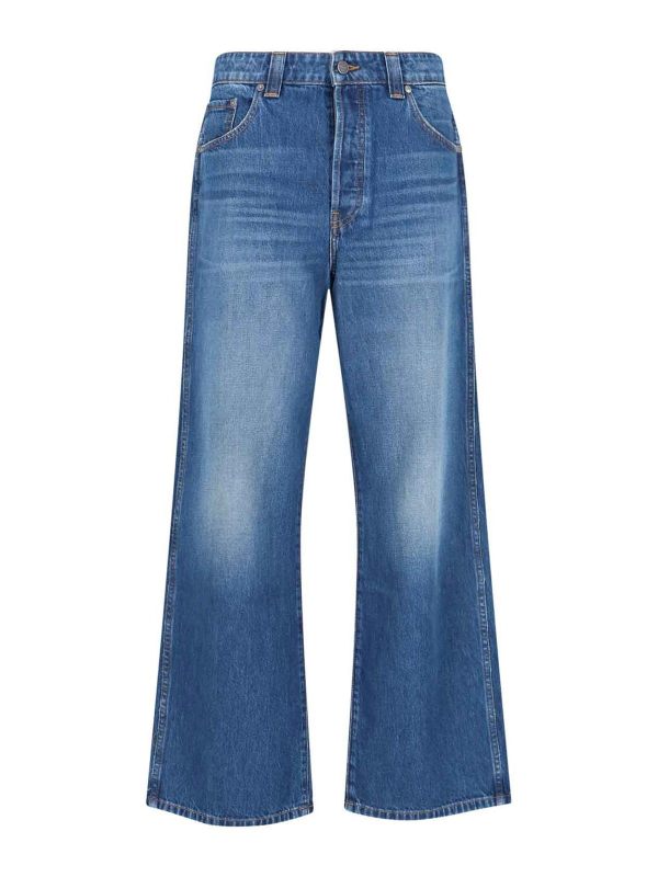 Khaite Jean Bootcut - Bleu