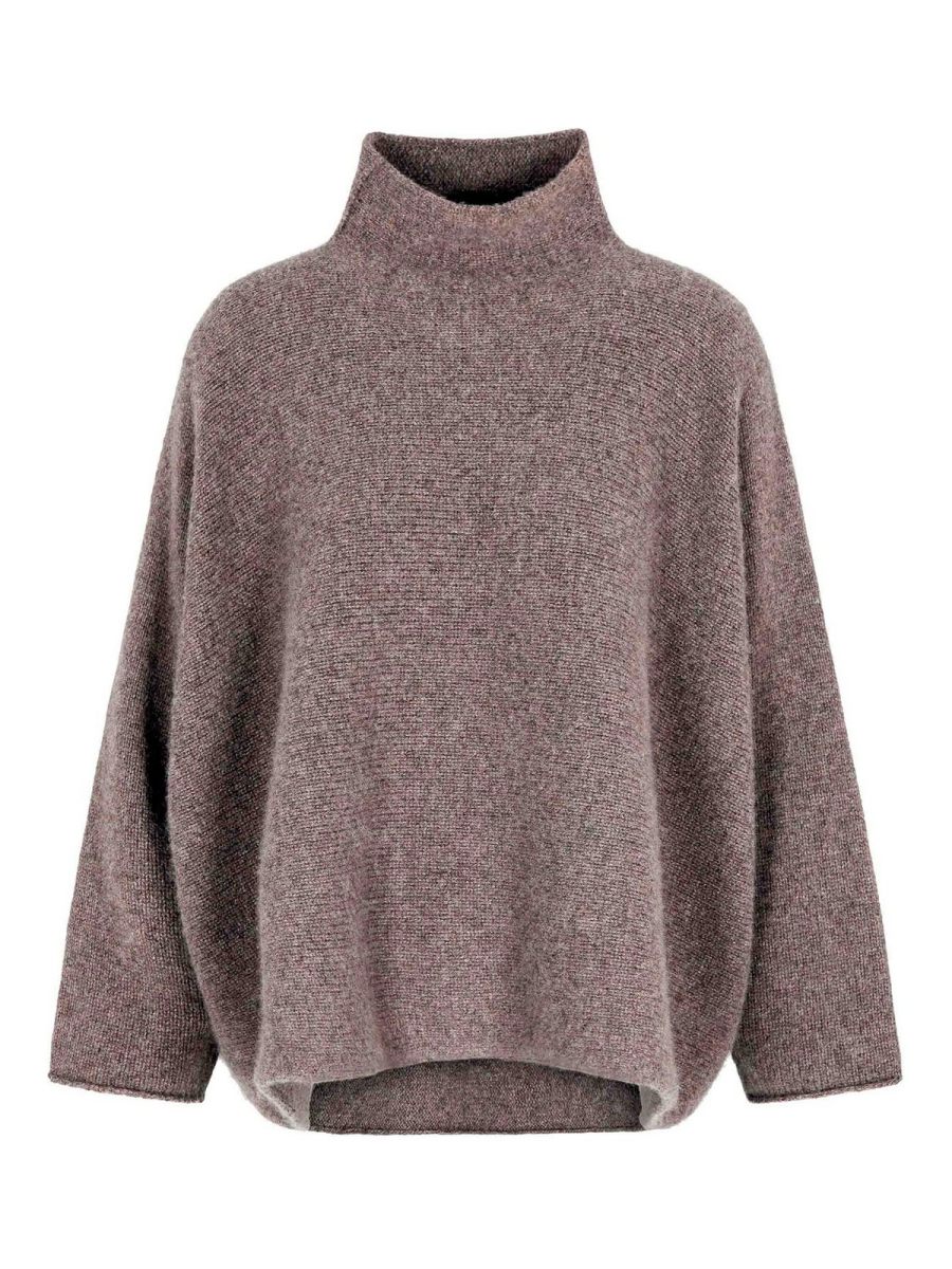 Giorgio Armani Pull Col Rond - Taupe
